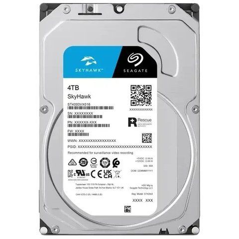 SEAGATE SkyHawk ST4000VX016 4Тб Жорсткий диск внутрішній 99-10034880 фото