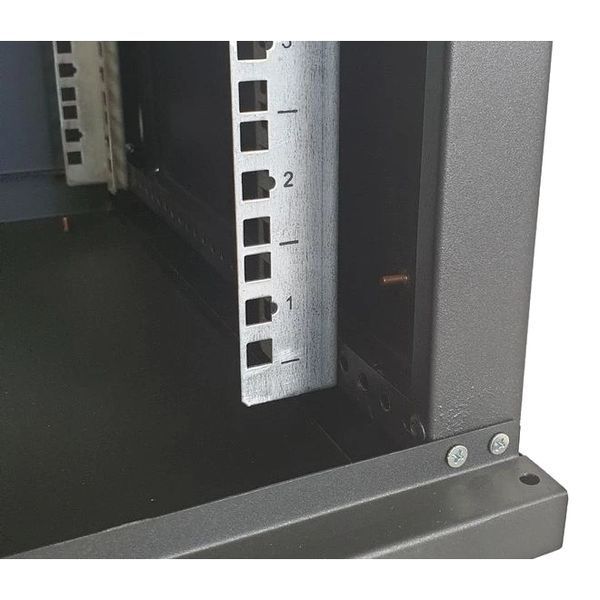EServer 12U 600х350х637 скло, чорна Шафа 99-00023746 фото