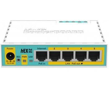 MikroTik hEX PoE lite (RB750UPr2) 5-портовий Маршрутизатор 99-00001058 фото