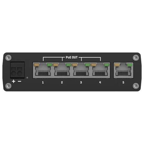Teltonika TSW101 POE+ для використання в транспорті Комутатор 5 портів некерований 99-10026536 фото