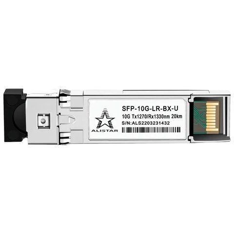 ALISTAR SFP-10G-LR-BX-U SFP+ 10G BASE-BX 1SM WDM LC 20KM TX1270/RX1330nm DOM Модуль 99-00020853 фото