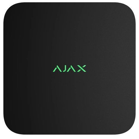 Ajax NVR DC (16ch) black Відеореєстратор 99-10025182 фото