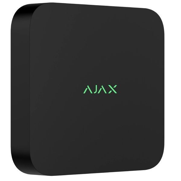 Ajax NVR DC (16ch) black Відеореєстратор 99-10025182 фото