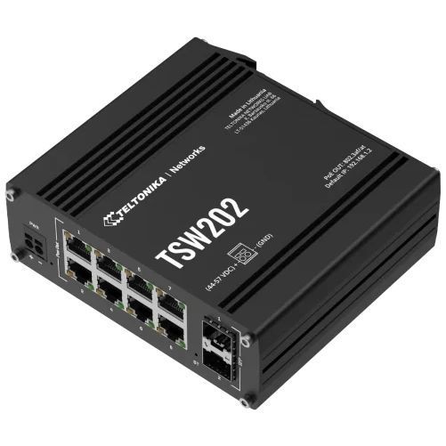Teltonika TSW202 PoE+ Комутатор 8 портів керований 99-10026541 фото