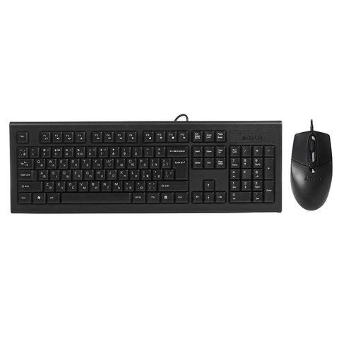 A4Tech KR-8572S Black Комплект клавіатура+мишка 99-10037932 фото