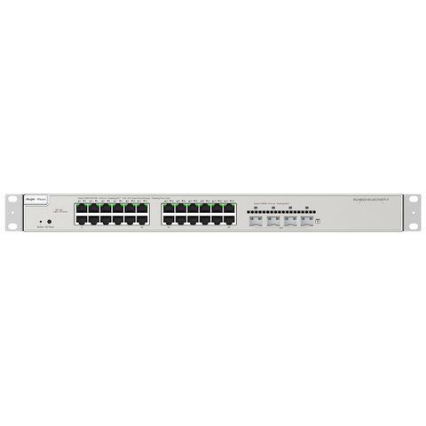 Ruijie Reyee RG-NBS5200-24GT4XS-P L3 POE Комутатор 24 порти керований 99-00012839 фото