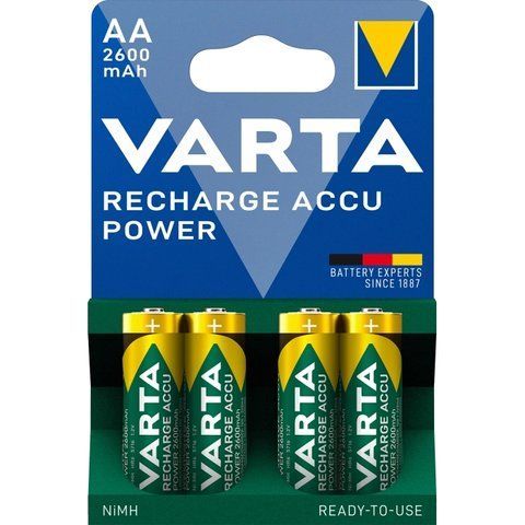 VARTA PROF ACCU 2600mAh BLI 4 NI-MH Акумулятор AA 99-00009609 фото