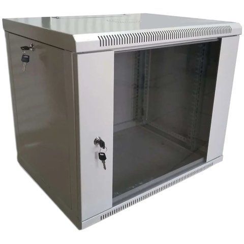 WMNC-500-9U-FLAT Шафа 9U 600x500х507 мм Hypernet настінна розбірна 99-00005793 фото