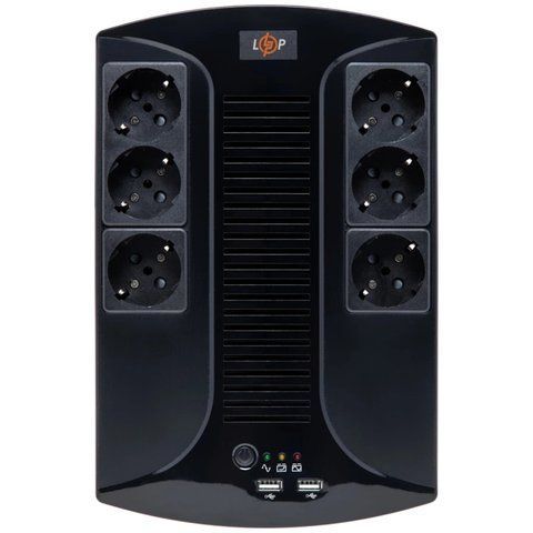 Logicpower LP 650VA-6PS (455Вт) Джерело безперебійного живлення 99-00013295 фото