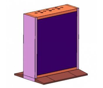 CABINET-49 "BASE-HK791 H=800 49 "LCD Display Unit Modular Pedestal Bracket 10000000450 фото