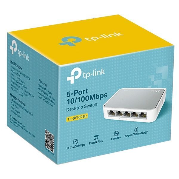 TP-Link TL-SF1005D Комутатор 5 портів некерований 99-00010935 фото