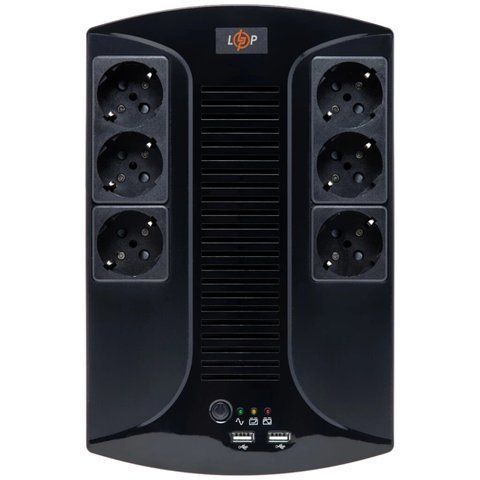LOGICPOWER 650VA-6PS (455Вт) Джерело безперебійного живлення 99-00013527 фото