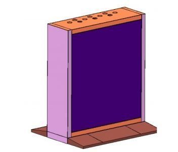 CABINET-46"BASE-HKC Кронштейн для моніторів 46 " 10000001903 фото
